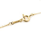 Tiffany & Co. Double Loving Heart Infinity Necklace 18K Gold Approx. 5.3g 7-10-031