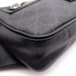 GUCCI GG Supreme Body Bag, PVC/Canvas, Gray, Men's Belt Bag