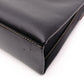 LOEWE Velázquez Handbag, Leather, Black, Women's, 2-Way, Brown, Black, Vintage