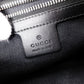 GUCCI GG Supreme Body Bag, PVC/Canvas, Gray, Men's Belt Bag