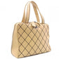 CHANEL Wild Stitch Shoulder Bag, Leather, Beige, Vintage