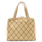 CHANEL Wild Stitch Shoulder Bag, Leather, Beige, Vintage