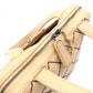CHANEL Wild Stitch Shoulder Bag, Leather, Beige, Vintage