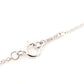 Tiffany & Co. Love & Kiss Diamond Necklace 18K White Gold 1P Diamond WG Approx. 1.9g Silver 7-10-033