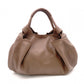LOEWE Nappa Aire Shoulder Bag, Leather, Brown, Logo, Vintage
