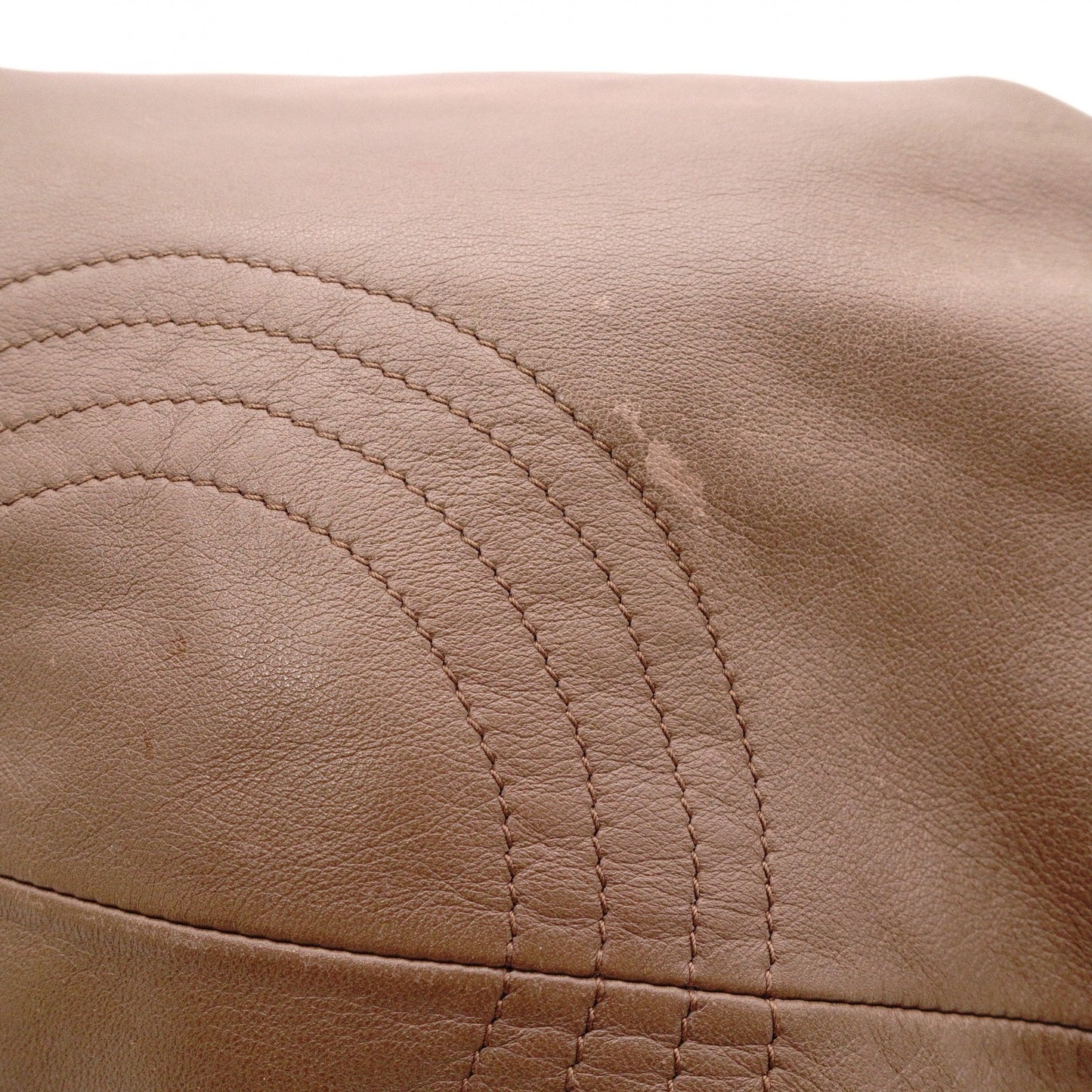 LOEWE Nappa Aire Shoulder Bag, Leather, Brown, Logo, Vintage