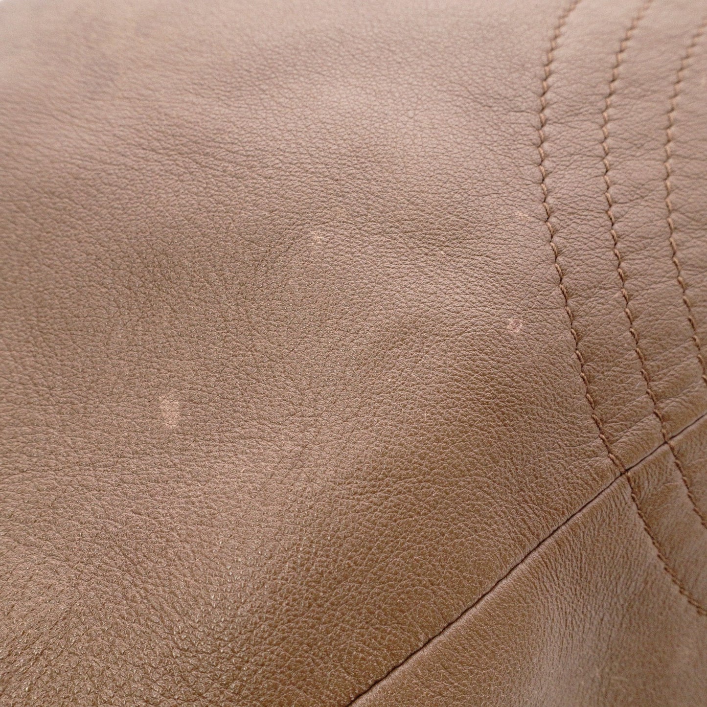LOEWE Nappa Aire Shoulder Bag, Leather, Brown, Logo, Vintage