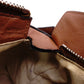 LOEWE Puzzle Small Handbag, Leather, Brown, Women's, 2-Way, Silver Hardware, Brown, Logo