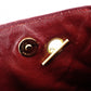 CHANEL Vintage Matelassé Shoulder Bag, Leather, Black with Gold Hardware