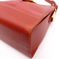 LOEWE Velázquez Shoulder Bag, Leather, Orange, Women's, Crossbody, Gold Hardware, Vintage