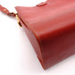 LOEWE Velázquez Shoulder Bag, Leather, Orange, Women's, Crossbody, Gold Hardware, Vintage