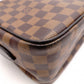 LOUIS VUITTON Nile PM Shoulder Bag, Leather/PVC, Brown, Rhino, Men's, Crossbody