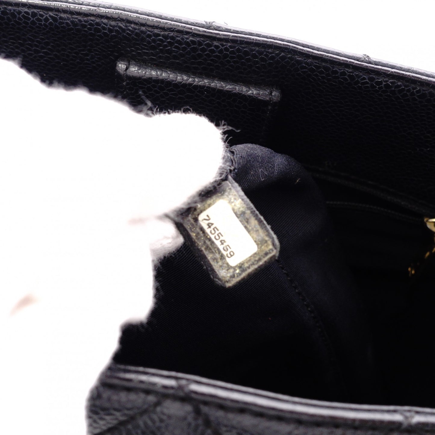 CHANEL PST Matelassé Shoulder Bag, Leather, Black with Gold Hardware