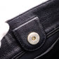 CHANEL PST Matelassé Shoulder Bag, Leather, Black with Gold Hardware