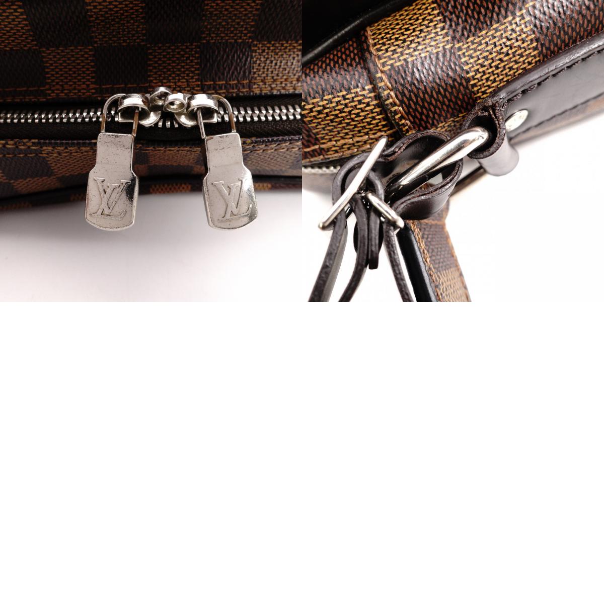 LOUIS VUITTON Nile PM Shoulder Bag, Leather/PVC, Brown, Rhino, Men's, Crossbody