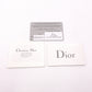 DIOR Canage Shoulder Bag, Leather, Black, Women's, Silver Hardware, Black Logo