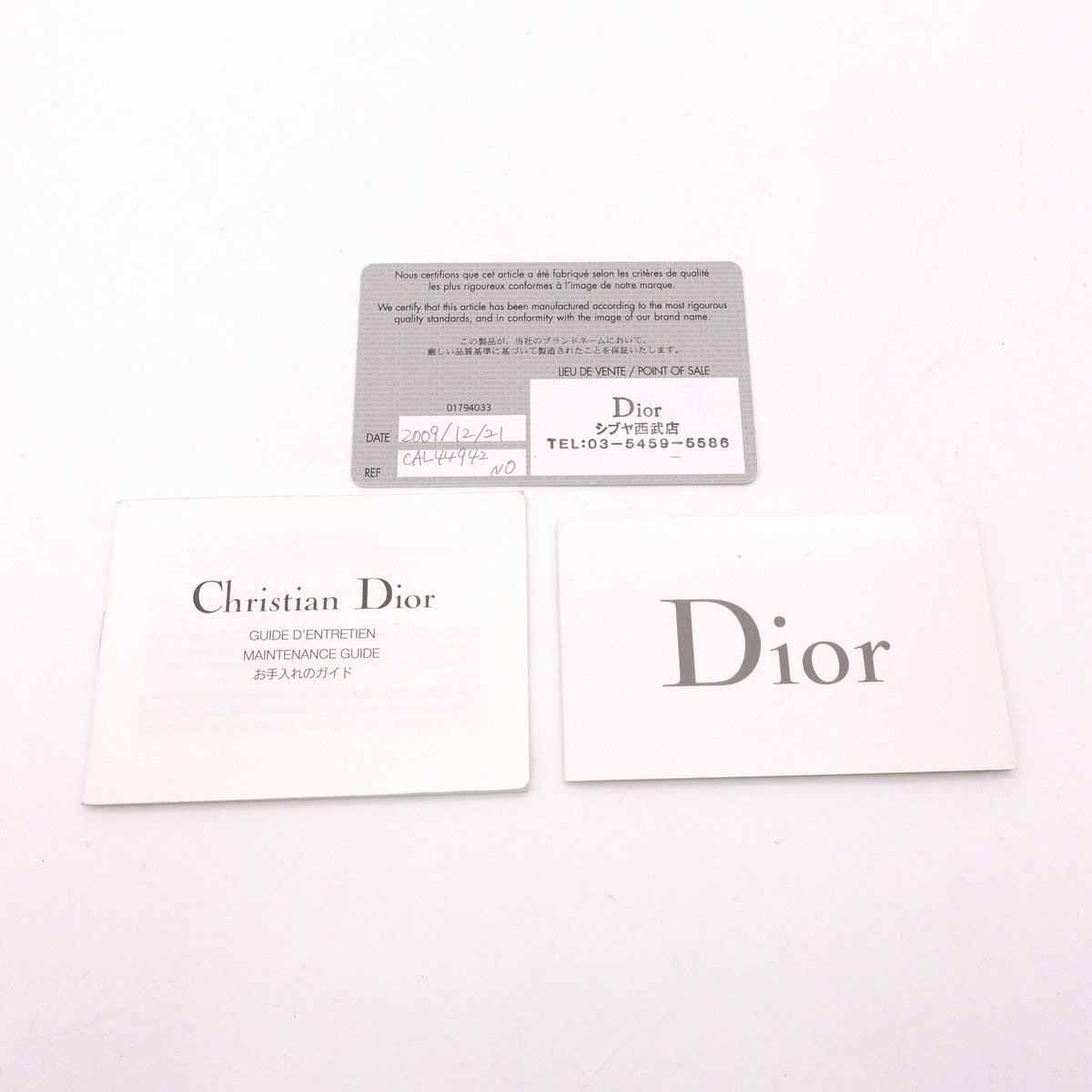 DIOR Canage Shoulder Bag, Leather, Black, Women's, Silver Hardware, Black Logo
