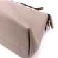 FENDI By the Way Handbag, Leather, Beige, Women's, 2-Way, Silver Hardware, Crossbody