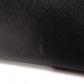 Salvatore Ferragamo Gancini Handbag, Leather, Black, 2-Way, Gold Hardware