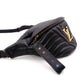 LOUIS VUITTON M53750 New Wave Bum Bag, Shoulder Bag, Leather, Black, LV Gold Hardware