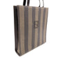 FENDI Pecan 2-Way Backpack Handbag Brown × Black PVC Leather R8020285