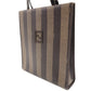 FENDI Pecan 2-Way Backpack Handbag Brown × Black PVC Leather R8020285