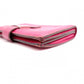 HERMES Birkin Mini Card Case, Leather, Pink, □L Stamped, Silver Hardware