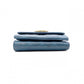 CHANEL Lambskin Boy Chanel Tri-fold Wallet, Leather, Turquoise Blue, Wallet, Coin Purse