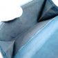 CHANEL Lambskin Boy Chanel Tri-fold Wallet, Leather, Turquoise Blue, Wallet, Coin Purse
