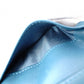 CHANEL Lambskin Boy Chanel Tri-fold Wallet, Leather, Turquoise Blue, Wallet, Coin Purse