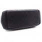 CHANEL GST Matelassé Caviar Leather Shoulder Bag, Black Leather with Silver Hardware