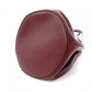 CARTIER Vintage Must Line Shoulder Bag, Leather, Red, Crossbody