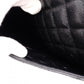CHANEL GST Matelassé Caviar Leather Shoulder Bag, Black Leather with Silver Hardware