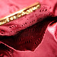 CARTIER Vintage Must Line Shoulder Bag, Leather, Red, Crossbody