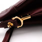 CARTIER Vintage Must Line Shoulder Bag, Leather, Red, Crossbody