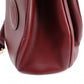 CARTIER Vintage Must Line Shoulder Bag, Leather, Red, Crossbody