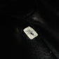 CHANEL Coco Logo Lambskin Shoulder Bag, Leather, Black, Women's, Vintage, CC Logo, Gold Hardware