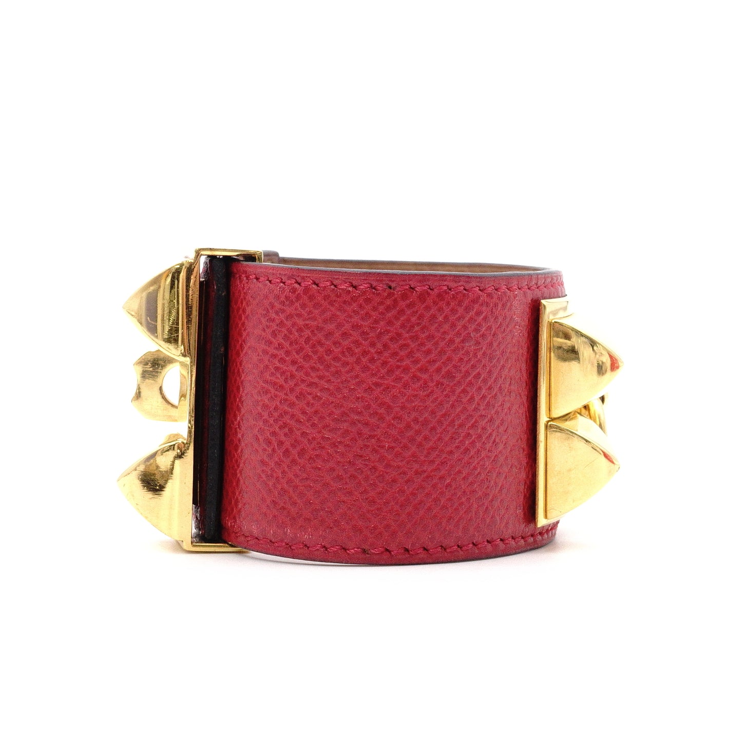 HERMES Hermès Collier d'Orient Bracelet, Metal, Red Gold, Women's, Gold Hardware, Bangle