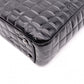 CHANEL Choco Bar Shoulder Bag, Patent Leather, Black Tote Bag