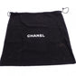 CHANEL Choco Bar Shoulder Bag, Patent Leather, Black Tote Bag