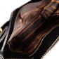LOEWE Velasquez Shoulder Bag Leather Brown × Black Gold Hardware R8020588
