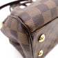 LOUIS VUITTON Trevi PM Damier Ébène Handbag / 2-Way Shoulder Bag, PVC/Leather, Brown, Women's