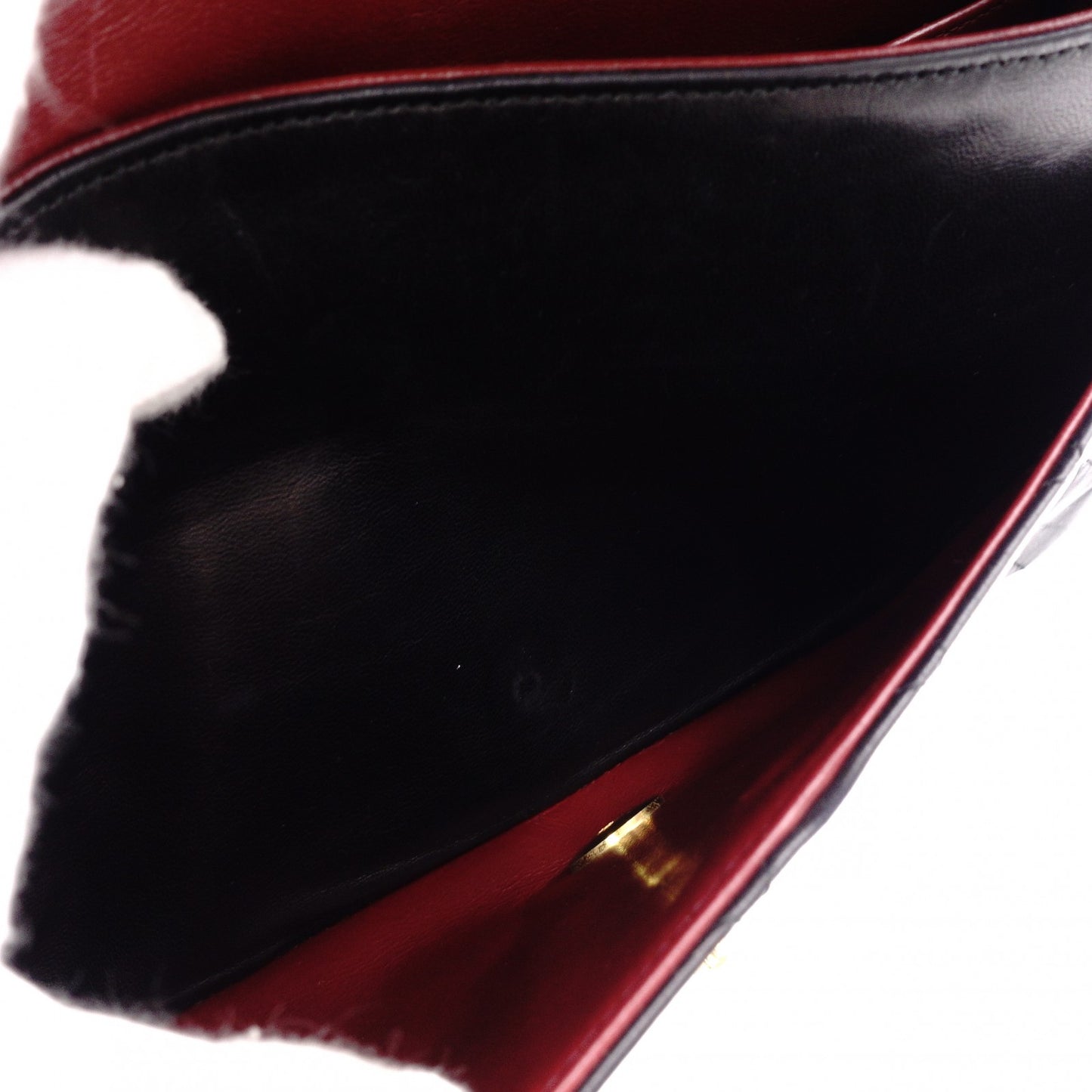 CHANEL Double Flap Matelassé Classic Shoulder Bag, Leather, Black with Gold Hardware