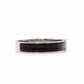 HERMES Click-Clack Bracelet, Metal, Silver, Black, Women's, H Logo, Click H