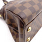LOUIS VUITTON Trevi PM Damier Ébène Handbag / 2-Way Shoulder Bag, PVC/Leather, Brown, Women's