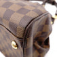 LOUIS VUITTON Trevi PM Damier Ébène Handbag / 2-Way Shoulder Bag, PVC/Leather, Brown, Women's
