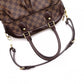LOUIS VUITTON Trevi PM Damier Ébène Handbag / 2-Way Shoulder Bag, PVC/Leather, Brown, Women's