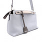FENDI By the Way Handbag, Leather, Blue, 2-Way Crossbody with Charm