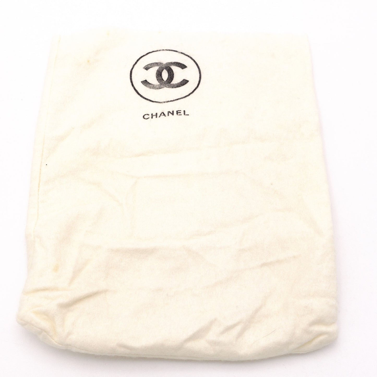 CHANEL Chain Shoulder Bag, Matelassé Lambskin Leather, White with Gold Hardware