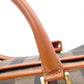 FENDI Pecan Handbag, PVC/Leather, Brown, Boston Bag